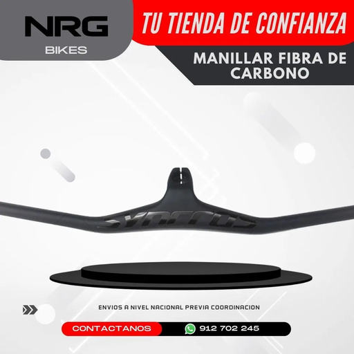 MANILLAR FIBRA DE CARBONO