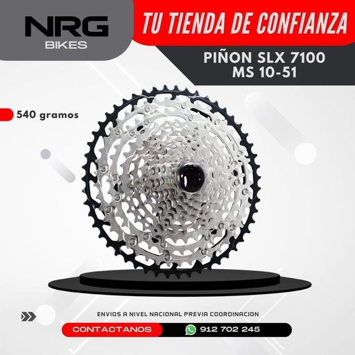 PIÑON SLX 7100 MS 10-51 
