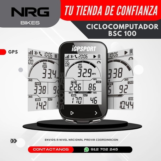 CICLOCOMPUTADOR BSC 100